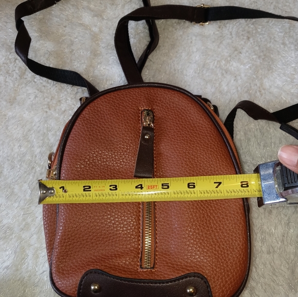 EUC Brown Handbag Backpack - Picture 5 of 5